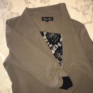 Beautiful lace cardigan! Satin like finish